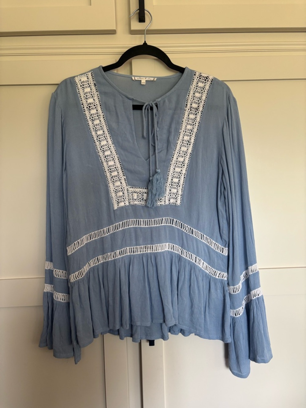 Willow & Clay Coastal Bell Sleeve Top